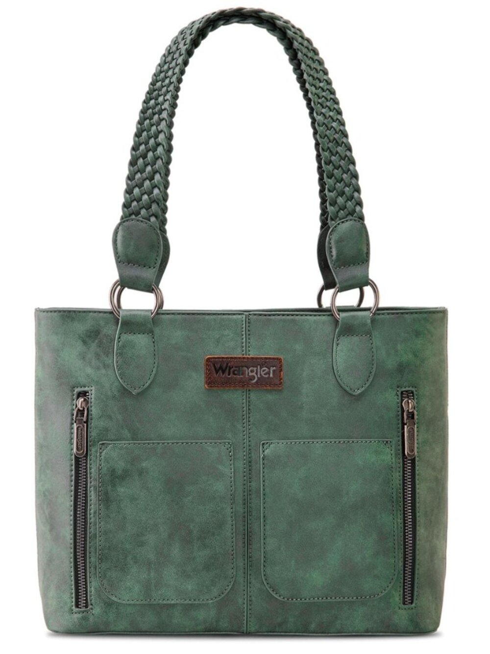 Distressed Tote Bag for Women Western Purse Multi Pockets Handbags and Shoulder